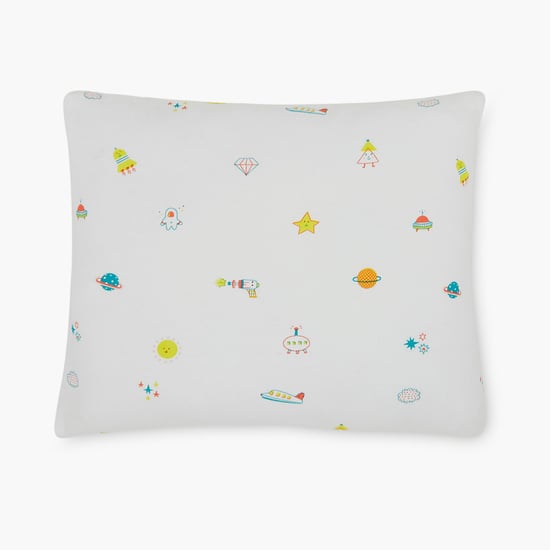 PORTICO Little Peaches Cotton Infant Pillow - 30x25cm