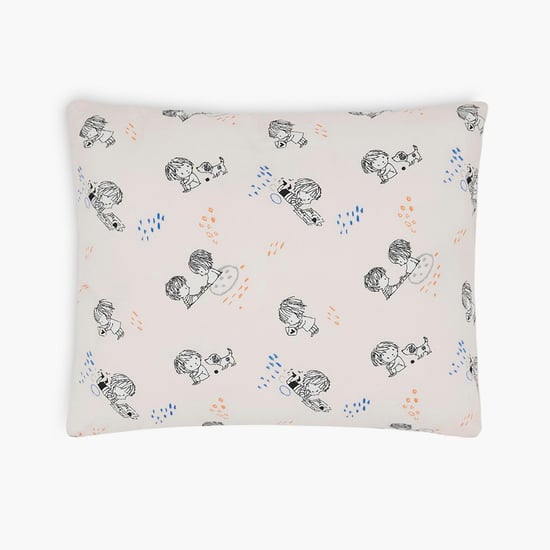 PORTICO Little Peaches Cotton Infant Pillow - 25x30cm