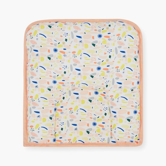 PORTICO Little Peaches Cotton Infant U-Shaped Pillow - 22x20cm