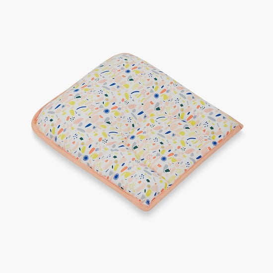 PORTICO Little Peaches Cotton Infant U-Shaped Pillow - 22x20cm