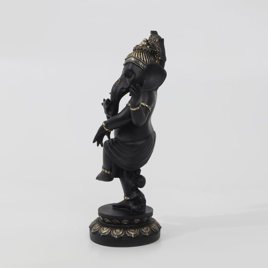 Dhyana Polyresin Dancing Ganesha Figurine