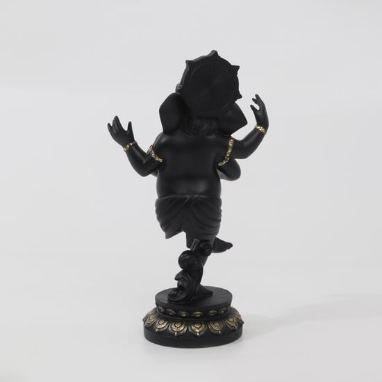 Dhyana Polyresin Dancing Ganesha Figurine
