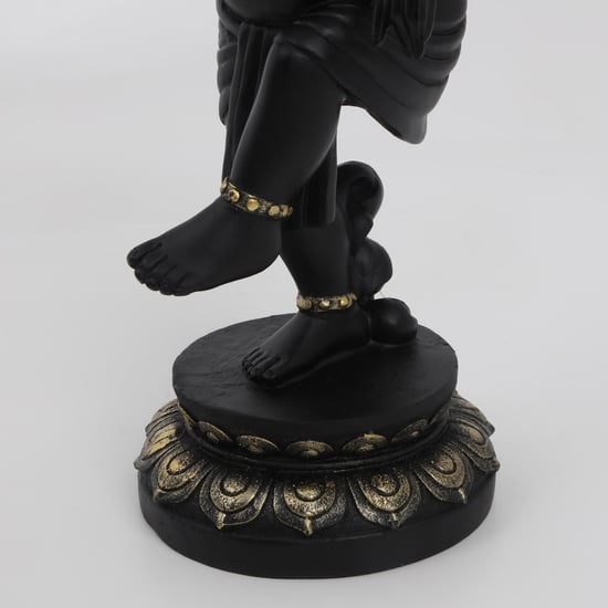 Dhyana Polyresin Dancing Ganesha Figurine