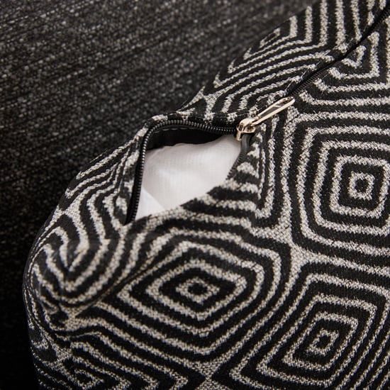 Reinvented Heritage Fabric 2-Seater Sofa with Cushions - Grey