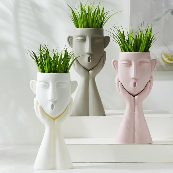 Spinel Decor Artificial Plant in Polypropylene Human Planter