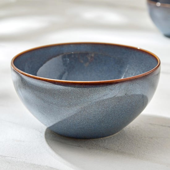 Capiz Grigio Porcelain Cereal Bowl - 600ml