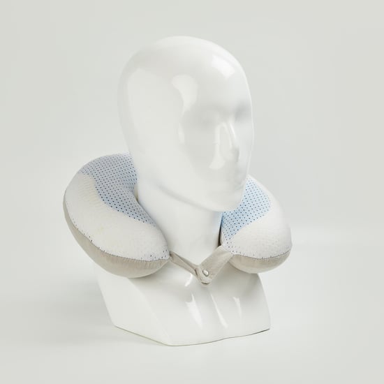 Slumber Gel Memory Foam U-Neck Pillow
