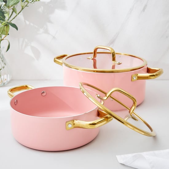 Gravis Faber 4Pcs Aluminium Casserole Set