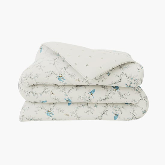 PORTICO Whispering Tales Cotton Floral Print Single Comforter