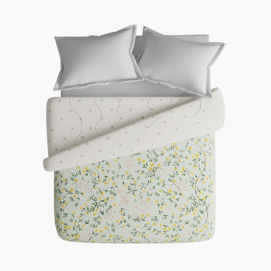 PORTICO Whispering Tales Cotton Printed Double Comforter