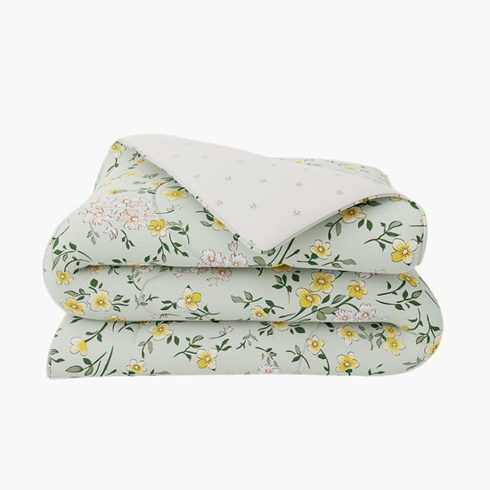 PORTICO Whispering Tales Cotton Printed Double Comforter