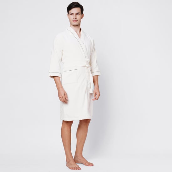 SPACES Exotica Cotton Adult Bathrobe, L