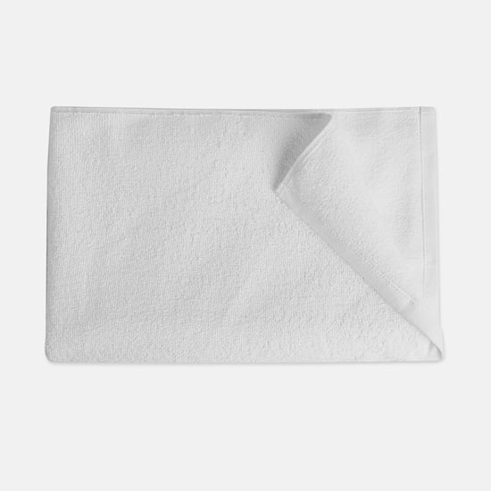 WELSPUN Hospitality Set of 2 Cotton Bath Towels, White - 152x76cm