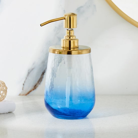 Nova Santorini Moher Glass Soap Dispenser - 650ml