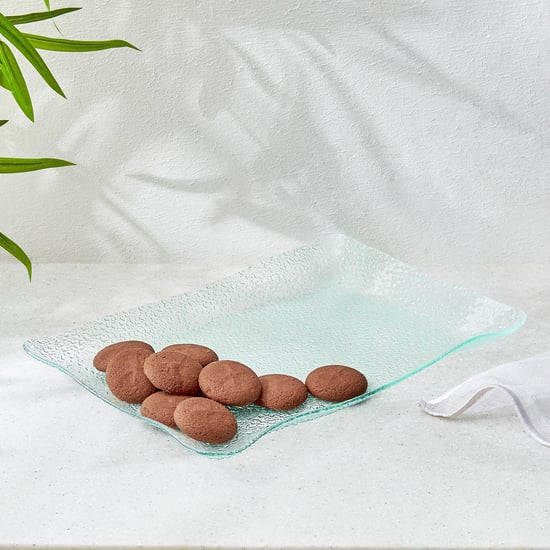 Abaco Barney Glass Serving Platter - 35x23cm