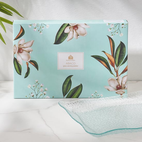 Abaco Barney Glass Serving Platter - 35x23cm