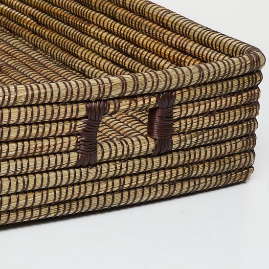 Wilton Reed Seagrass Underbed Storage Box with Lid