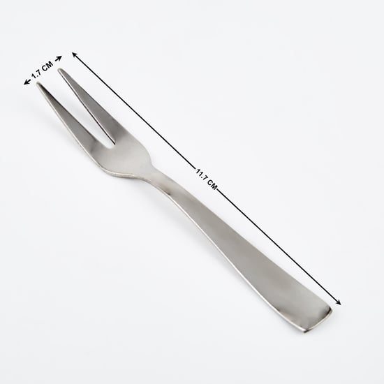 Glister Dune Set of 6 Stainless Steel Fruit Forks