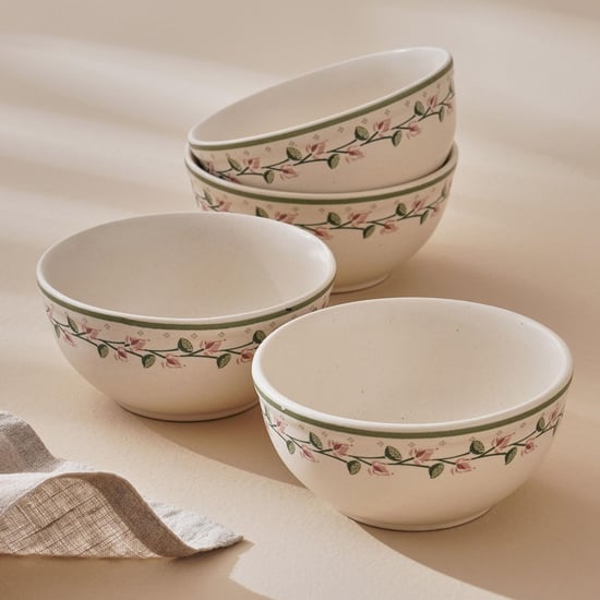 Corsica Kamal Set of 4 Stoneware Katori Bowl - 250ml