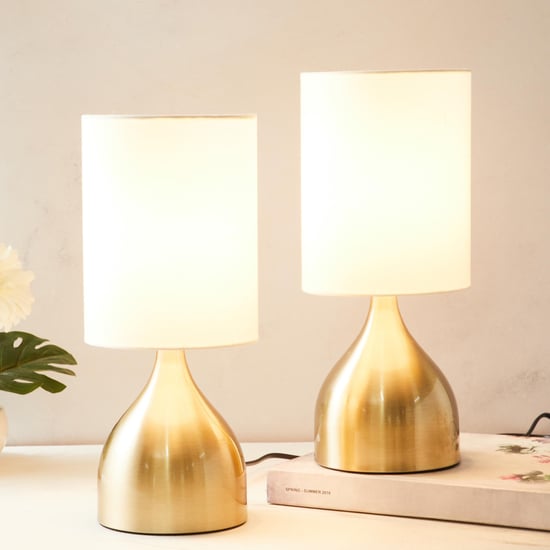 Albama Vogue Metal Set of 2 Touch Table Lamps