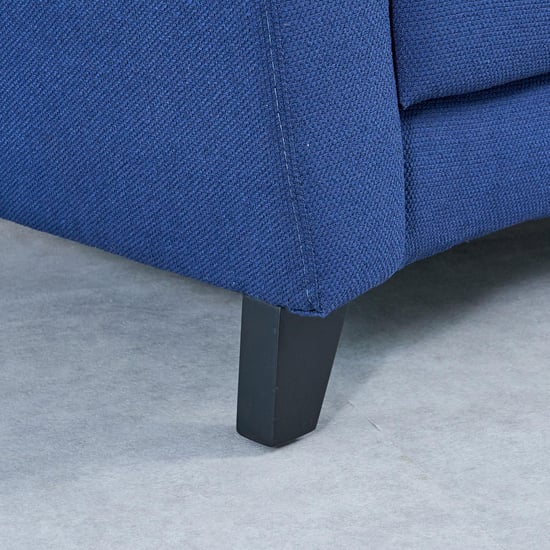 Ocean Fabric 3+2 Seater Sofa Set with Cushions - Blue