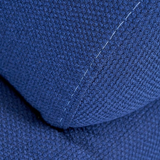 Ocean Fabric 3+2 Seater Sofa Set with Cushions - Blue