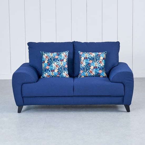 Ocean Fabric 3+2 Seater Sofa Set with Cushions - Blue