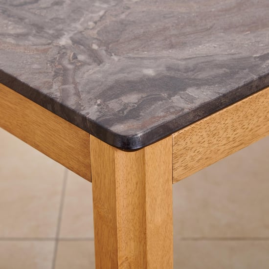 Santorini Faux Marble Top Coffee Table - Grey