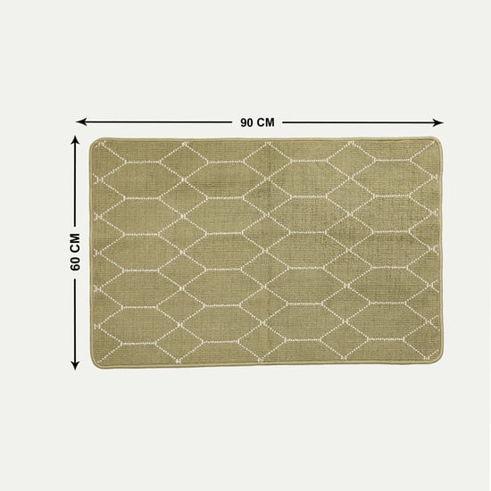 Nicolas Spatial Tufted Dhurrie - 90x60cm