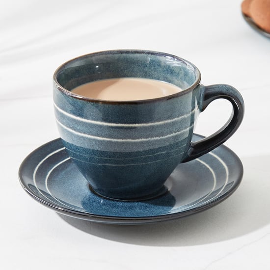 Cerradura Stoneware Cup and Saucer - 190ml