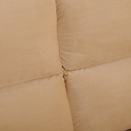 Ellora Fabric 3-Seater Sofa - Beige