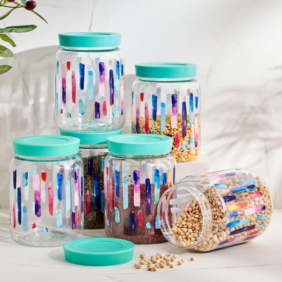 Corsica Set of 6 Storage Jars - 1.1L