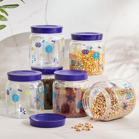 Corsica Set of 6 Storage Jars - 900ml