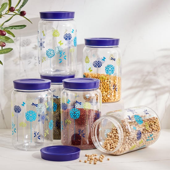 Corsica Set of 6 Storage Jar - 1.4L