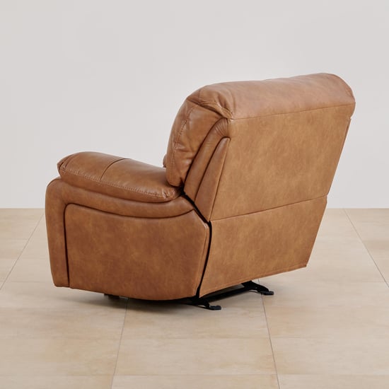 (Refurbished) Apollo Nappa Air 1-Seater Recliner - Brown