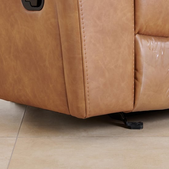 (Refurbished) Apollo Nappa Air 1-Seater Recliner - Brown