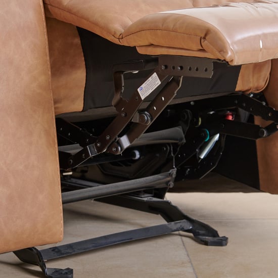 (Refurbished) Apollo Nappa Air 1-Seater Recliner - Brown