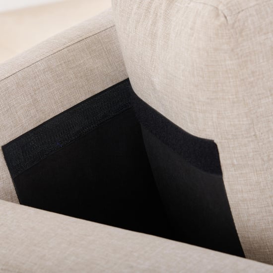 Berry Fabric 3+2+1 Seater Sofa Set - Beige