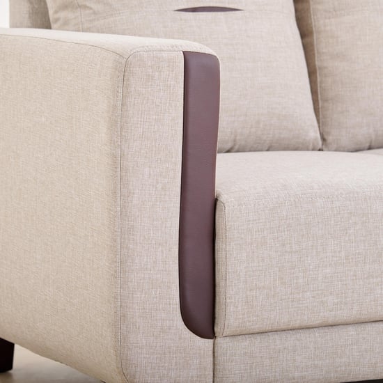 Berry Fabric 3+2+1 Seater Sofa Set - Beige