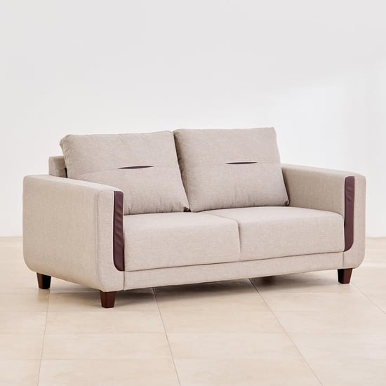 Berry Fabric 3+2+1 Seater Sofa Set - Beige