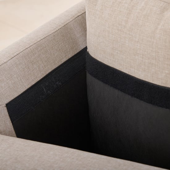 Berry Fabric 3+2+1 Seater Sofa Set - Beige