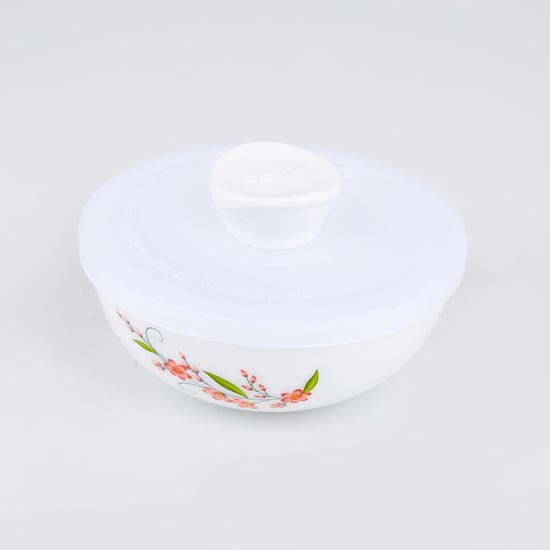 Velox Creeper Set of 3 Opalware Printed Mixing Bowls with Lids