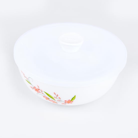 Velox Creeper Set of 3 Opalware Printed Mixing Bowls with Lids