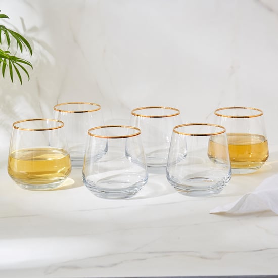 Kin Set of 6 Whisky Glasses - 320ml