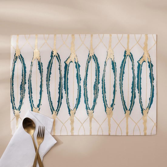 Corsica Foil Print Placemat