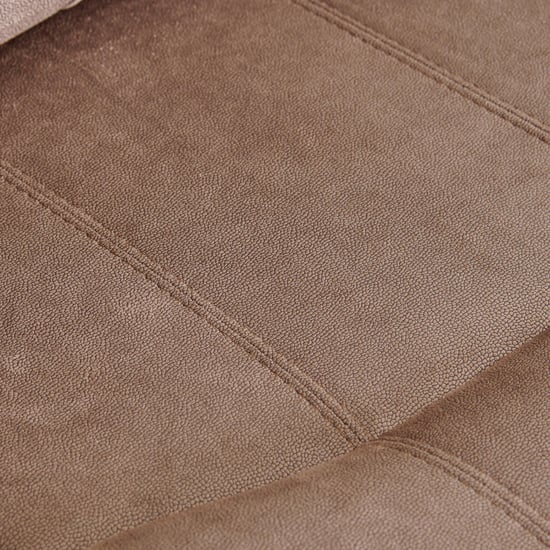 Denver Fabric 4-Seater Recliner Set - Brown