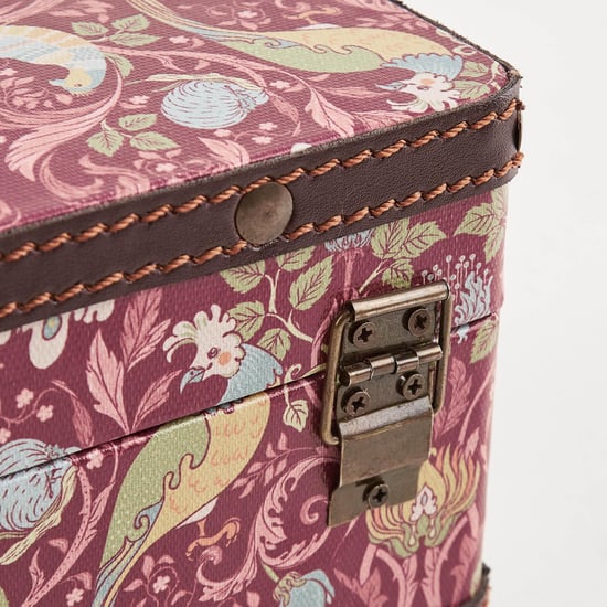 Oxley Uphaar Wooden Printed Storage Box