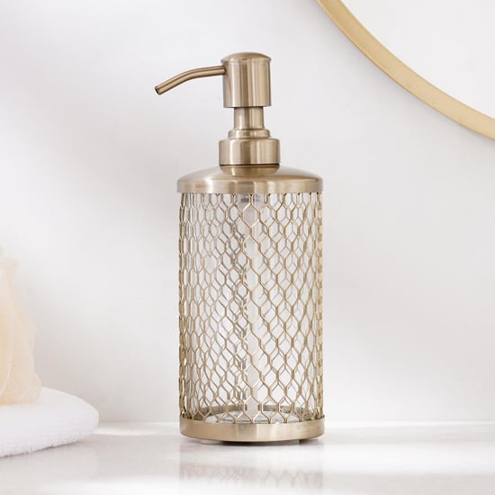 Panama Cage Glass Soap Dispenser - 250ml