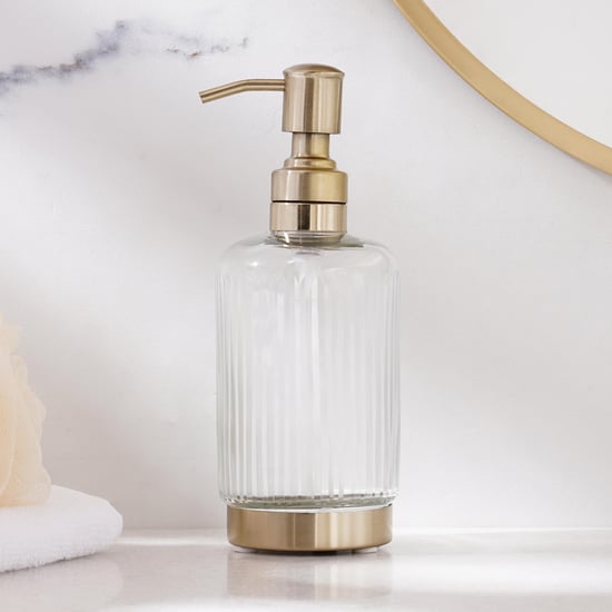 Panama Canal Glass Soap Dispenser - 250ml