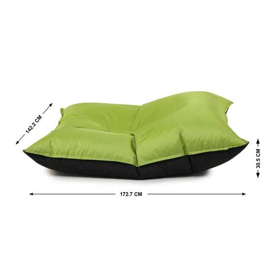 Helios Citadel Fabric Bean Bag Cover - Green